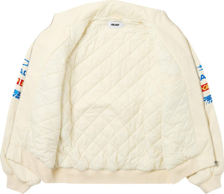 Palace Pally Rally Jacket Off White