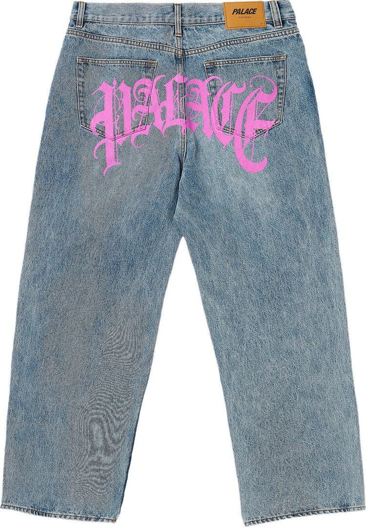 Palace El Script P90 Baggy Jean Stone Wash