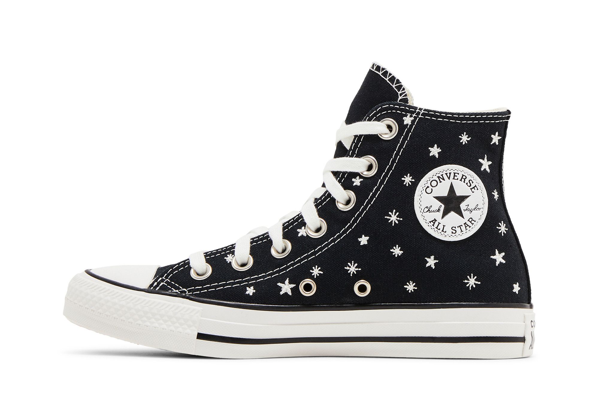 Buy Wmns Chuck Taylor All Star High Embroidered Stars A03723C GOAT UK