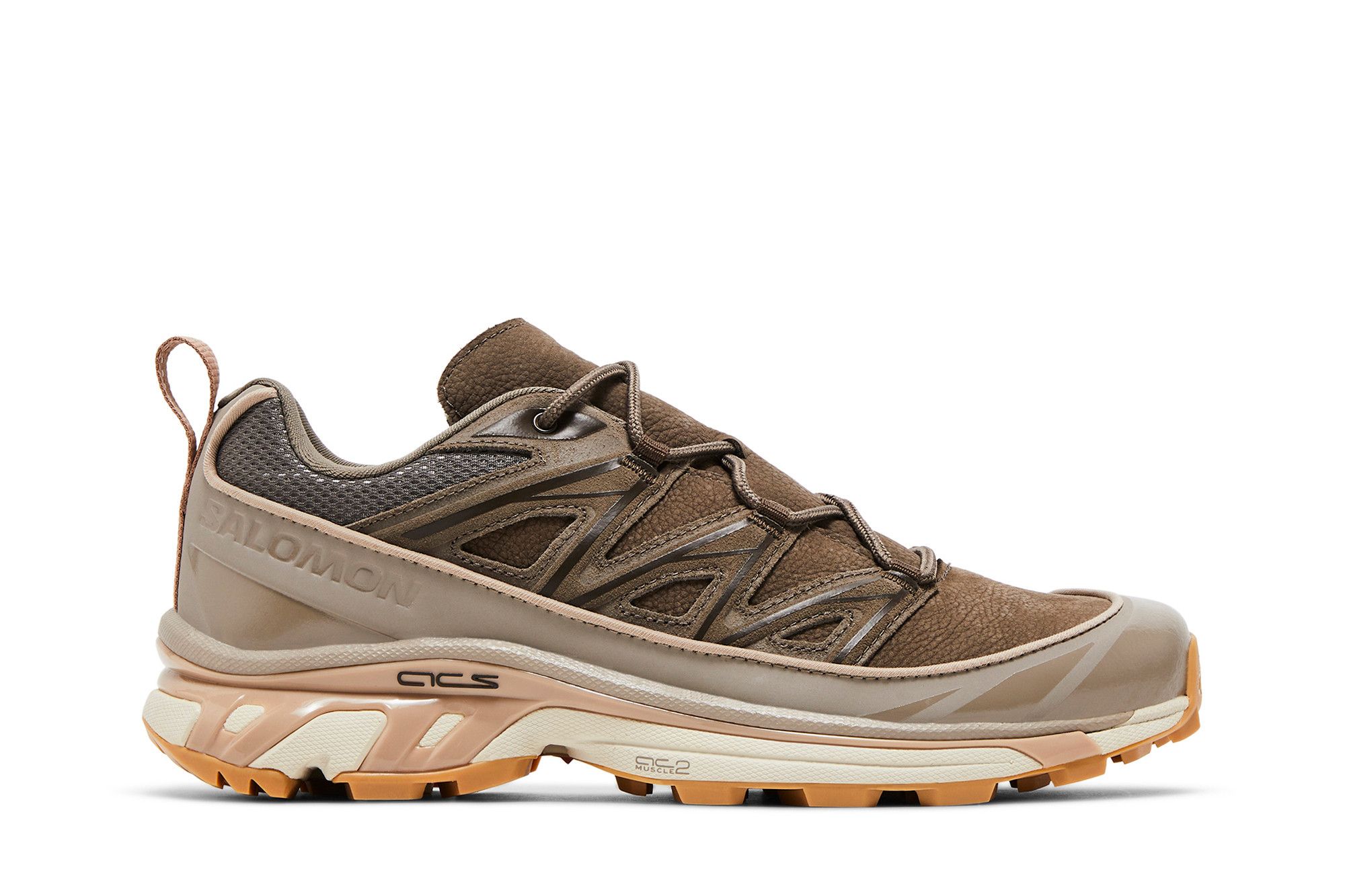 国内配送 SALOMON XT-6 EXPANSE LEATHER BUNGEE CORD /WREN SALOMON XT-6 EXPANSE LEATHER BUNGEE CORD / WREN / ALMOND