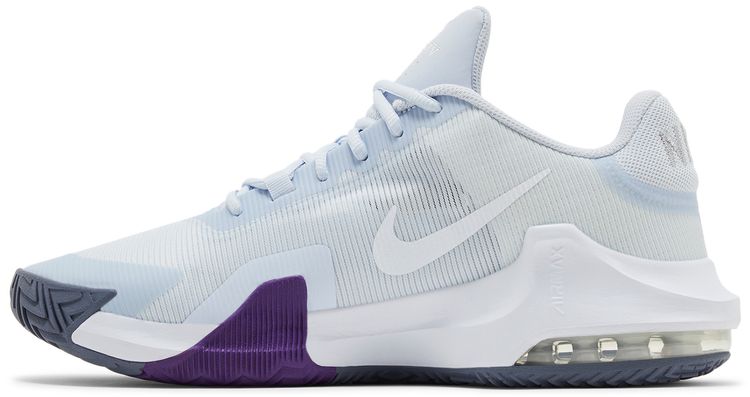 Nike Air Max Impact 4 Football Grey Barely Grape