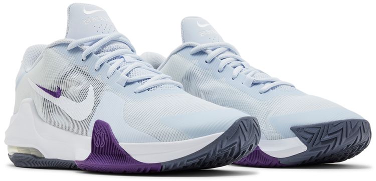 Nike Air Max Impact 4 Football Grey Barely Grape