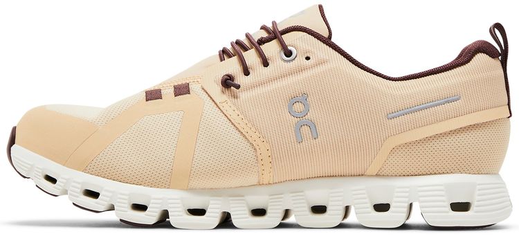 ON Wmns Cloud 5 Waterproof Savannah Ivory