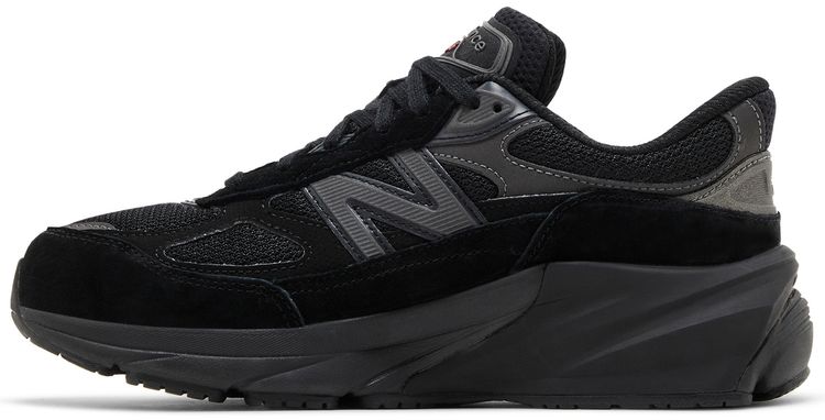 New Balance 990v6 Big Kid Black Metallic