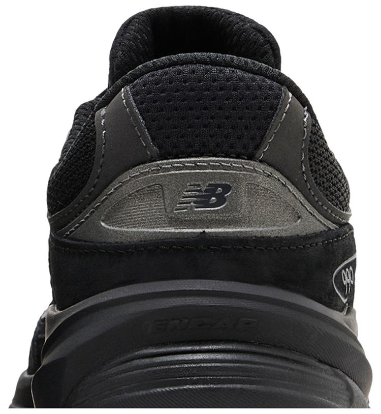 New Balance 990v6 Big Kid Black Metallic
