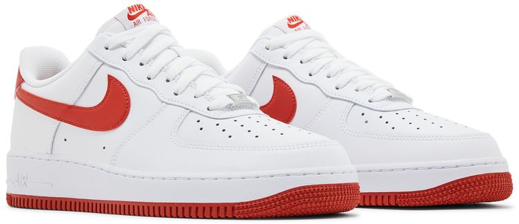 Nike Air Force 1 07 White Dragon Red