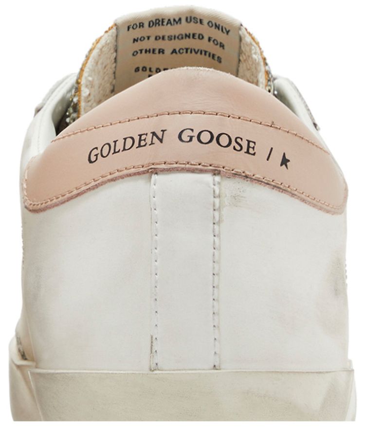 Golden Goose Wmns Superstar Platinum Glitter Toe