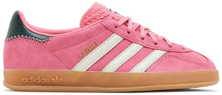 Wmns Gazelle Indoor Rose Tone Collegiate Green