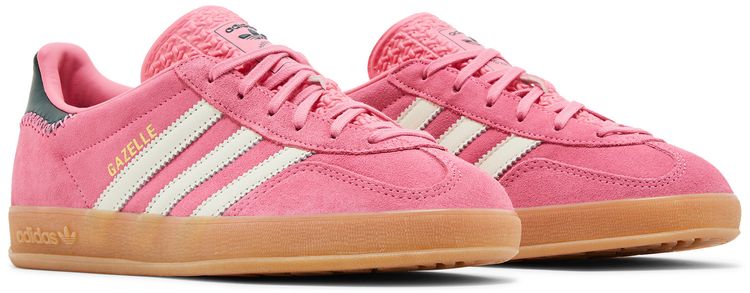 Wmns Gazelle Indoor Rose Tone Collegiate Green