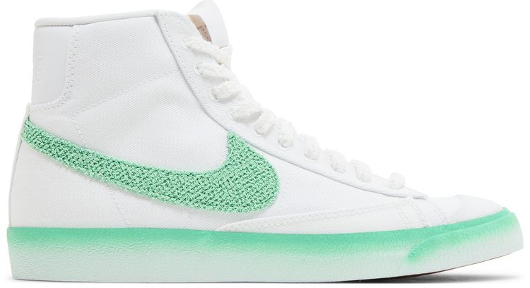 Nike Wmns Blazer Mid 77 Chenille Swoosh   Green Fade