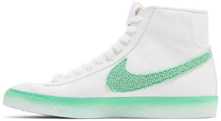 Nike Wmns Blazer Mid 77 Chenille Swoosh   Green Fade