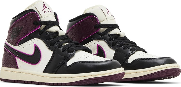 Wmns Air Jordan 1 Mid SE Bordeaux