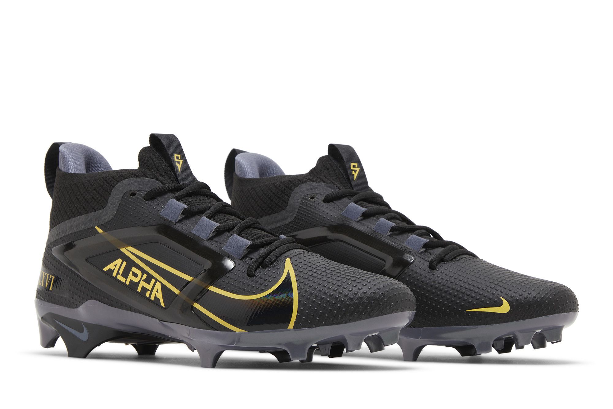 Buy Saquon Barkley x Nike Alpha Menace 4 Elite 'Panther' - HF4313