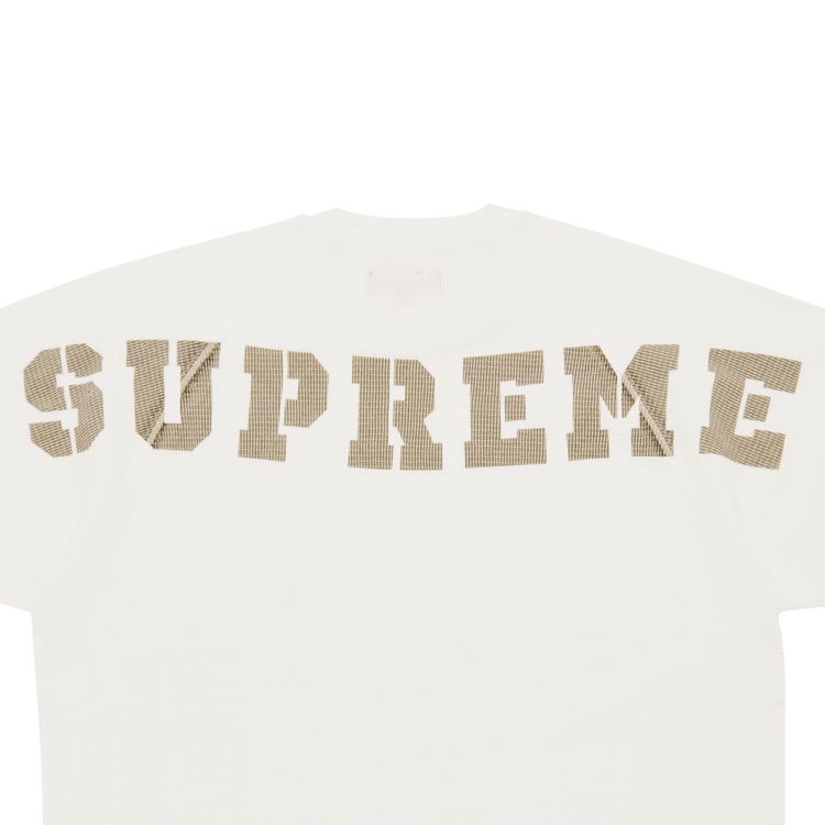 Buy Supreme Stencil Thermal Short-Sleeve Top 