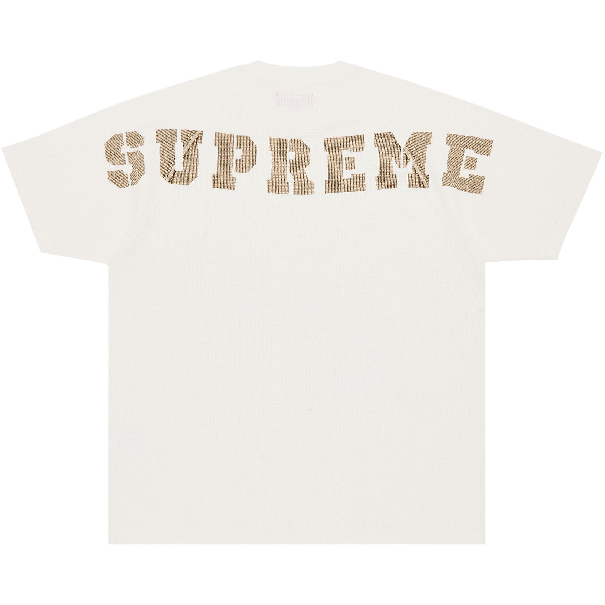Supreme Stencil Tee ホワイト Buy Supreme Stencil Thermal Short-Sleeve Top 'White