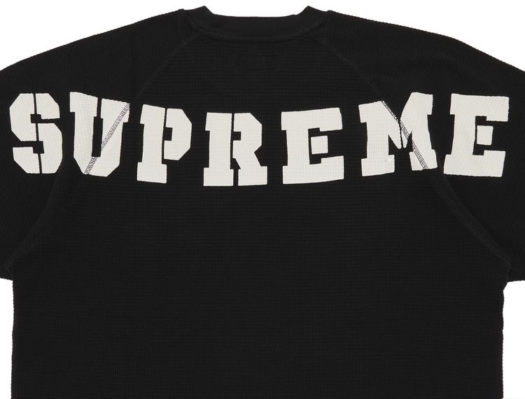 Buy Supreme Stencil Thermal Short-Sleeve Top  