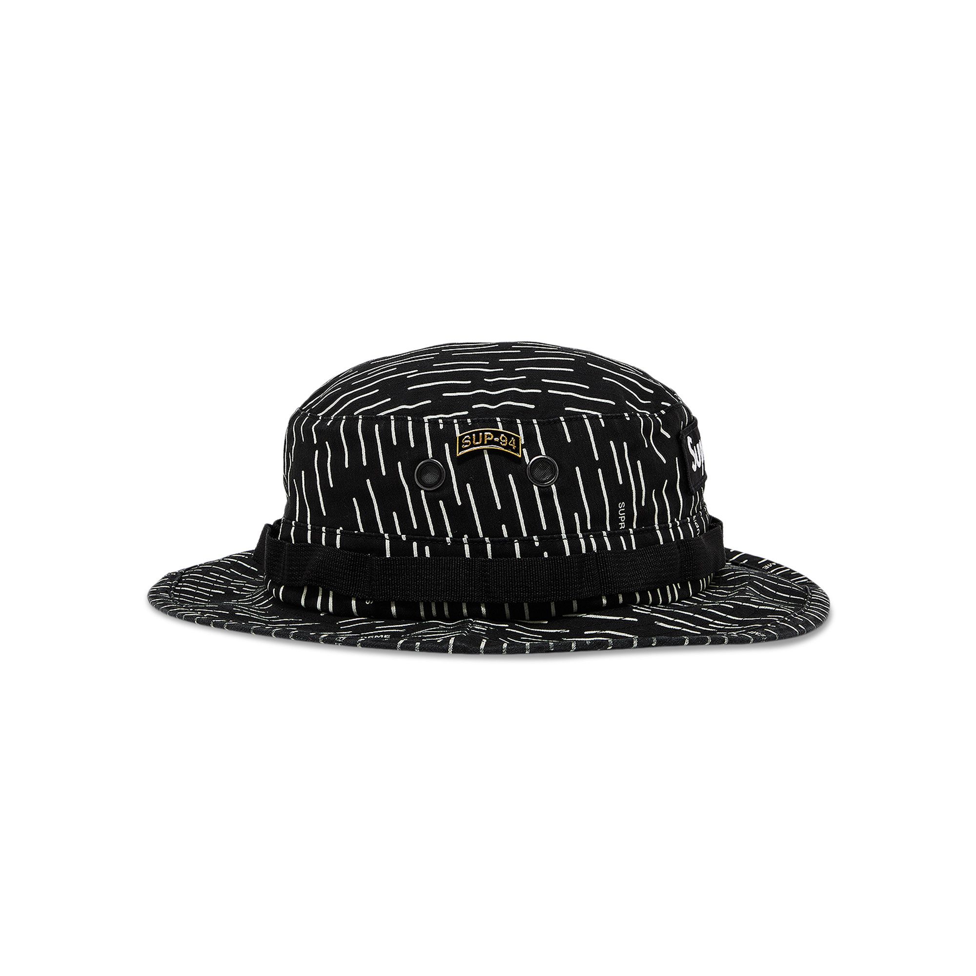2024年レディースファッション福袋特集 Buy Supreme Military Boonie 'Black Raindrop' - FW24H24 BLACK 帽子