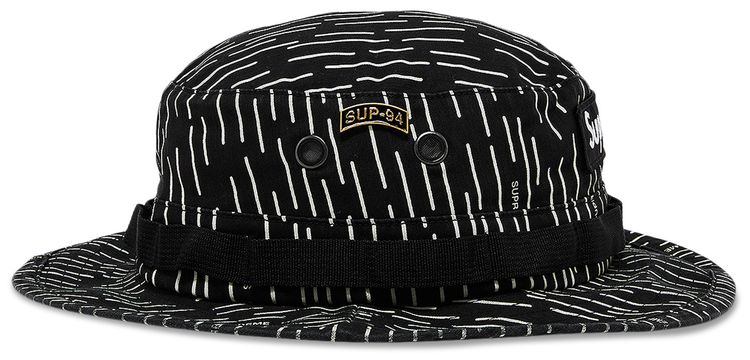Supreme Military Boonie Black Raindrop