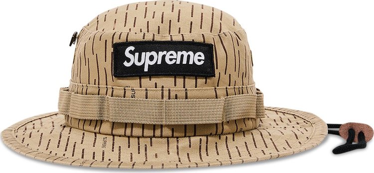 Supreme Military Boonie Tan Raindrop