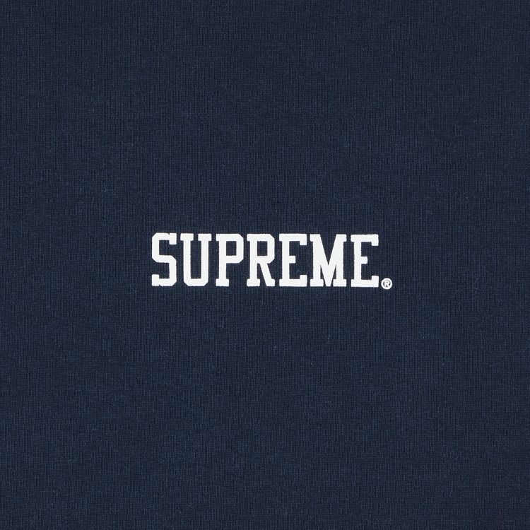 Supreme Anarchy Hooded Sweatshirt Navy