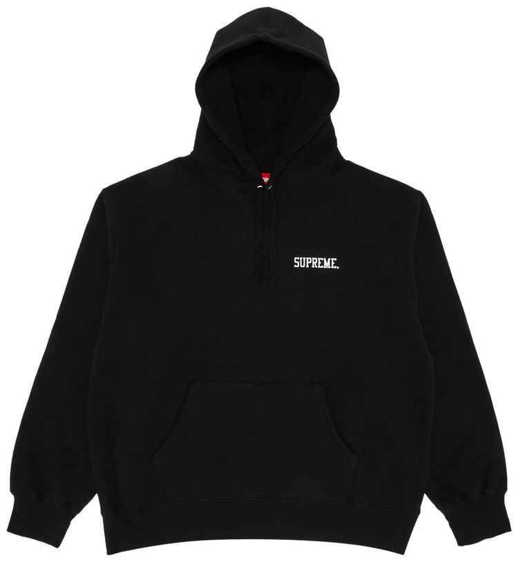 Supreme Anarchy Hooded Sweatshirt Black