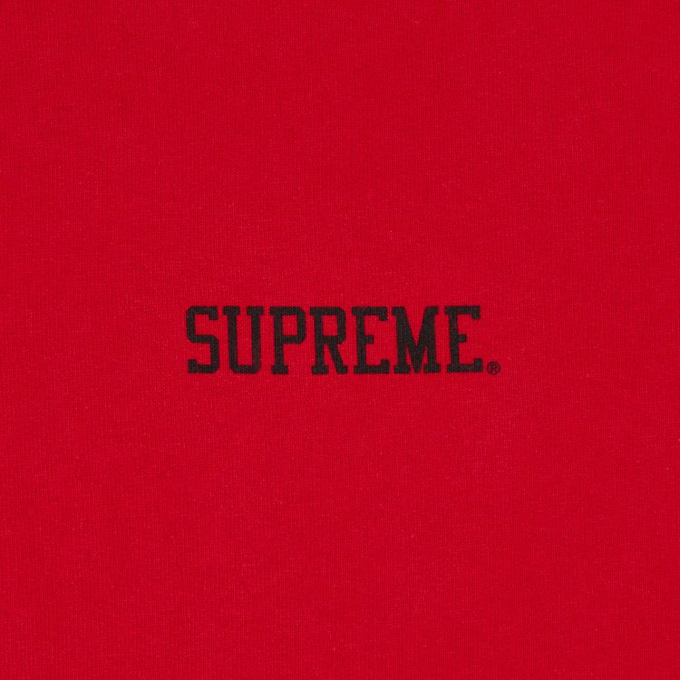Supreme Anarchy Hooded Sweatshirt Red