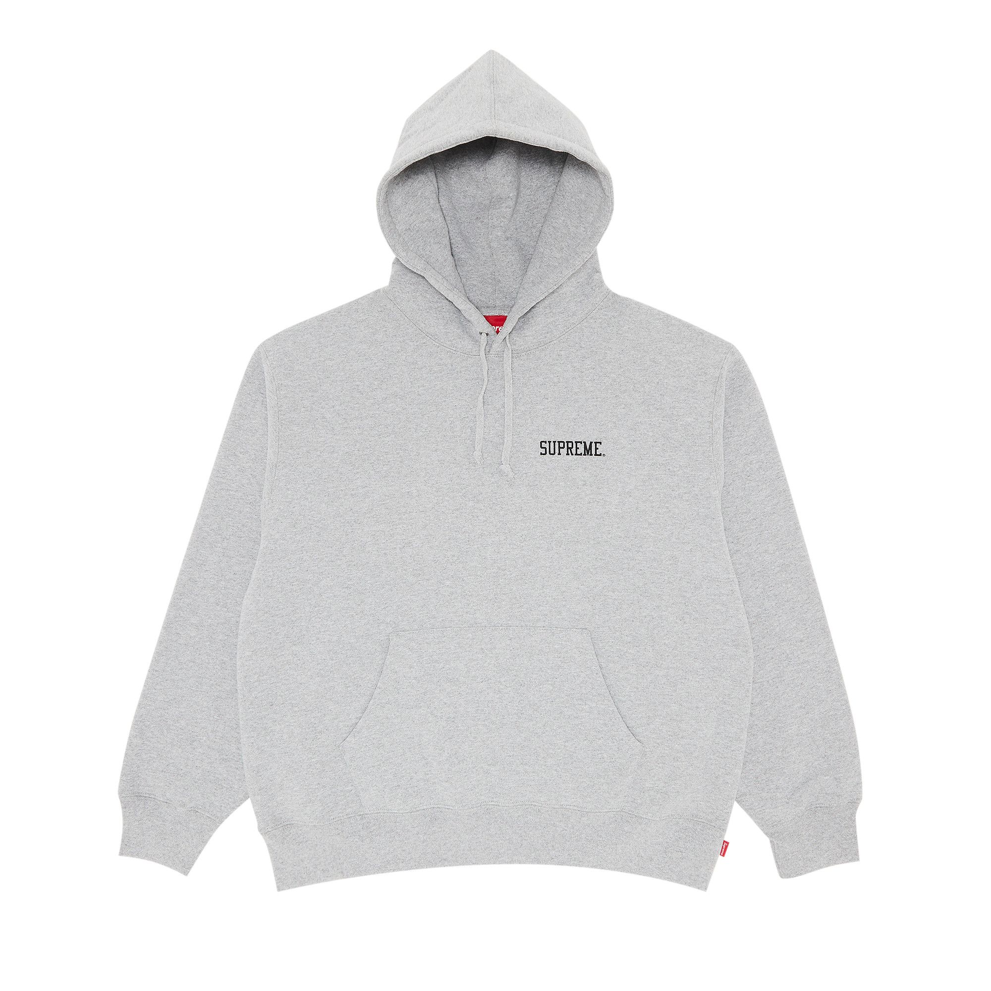 Supreme Anarchy Hooded Sweatshirt 'Heather Grey' | Men's Size XL