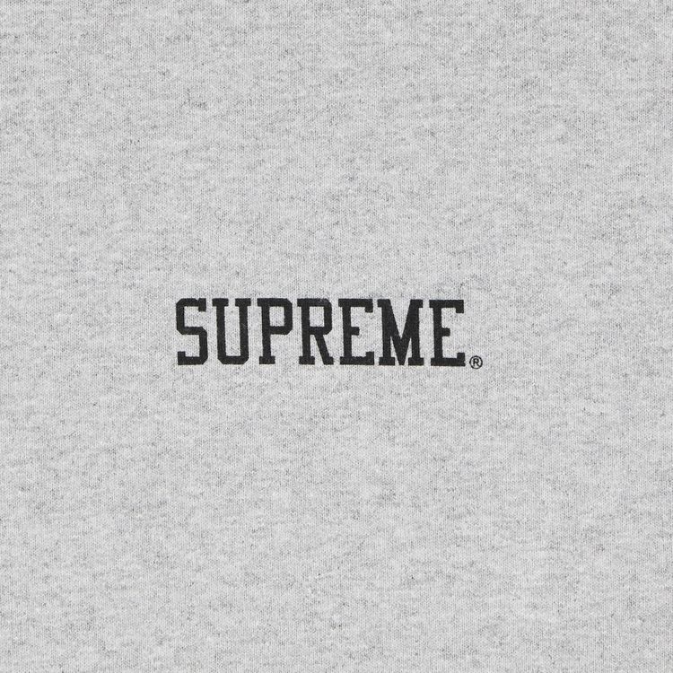 Supreme Anarchy Hooded Sweatshirt Heather Grey