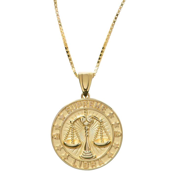 Buy Supreme x Jacob Co 14K Gold Zodiac Pendant Gold Libra FW24A55G GOLD GOAT