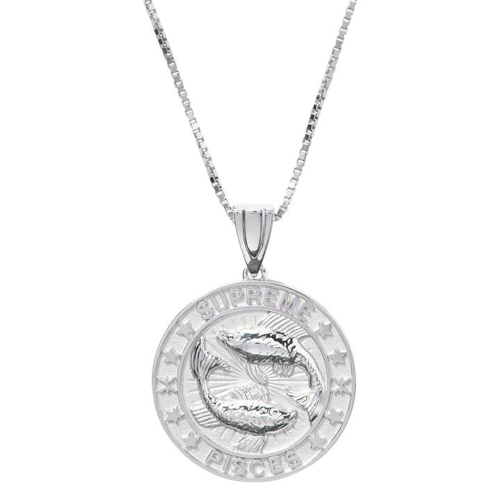 日本初の Supreme Buy x Pendant Zodiac Silver Sterling Jacob&Co アクセサリー