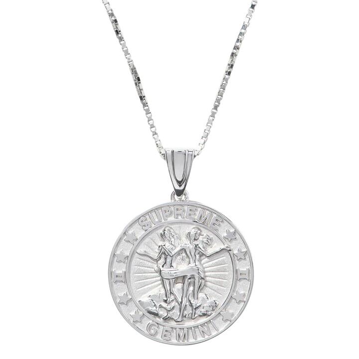 Gemini pendant silver online
