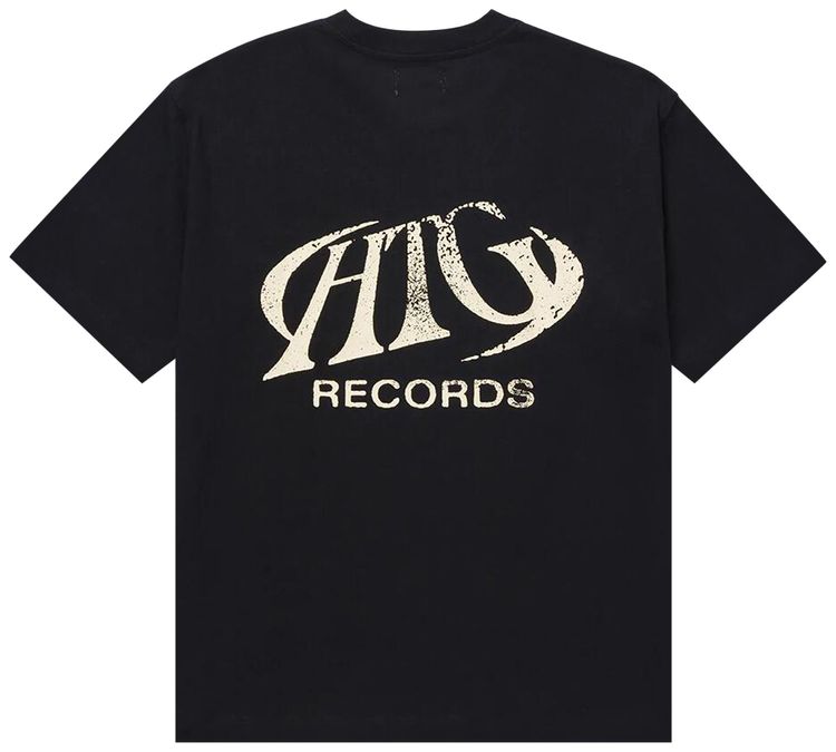 Honor The Gift HTG Records Oval Logo Tee Black