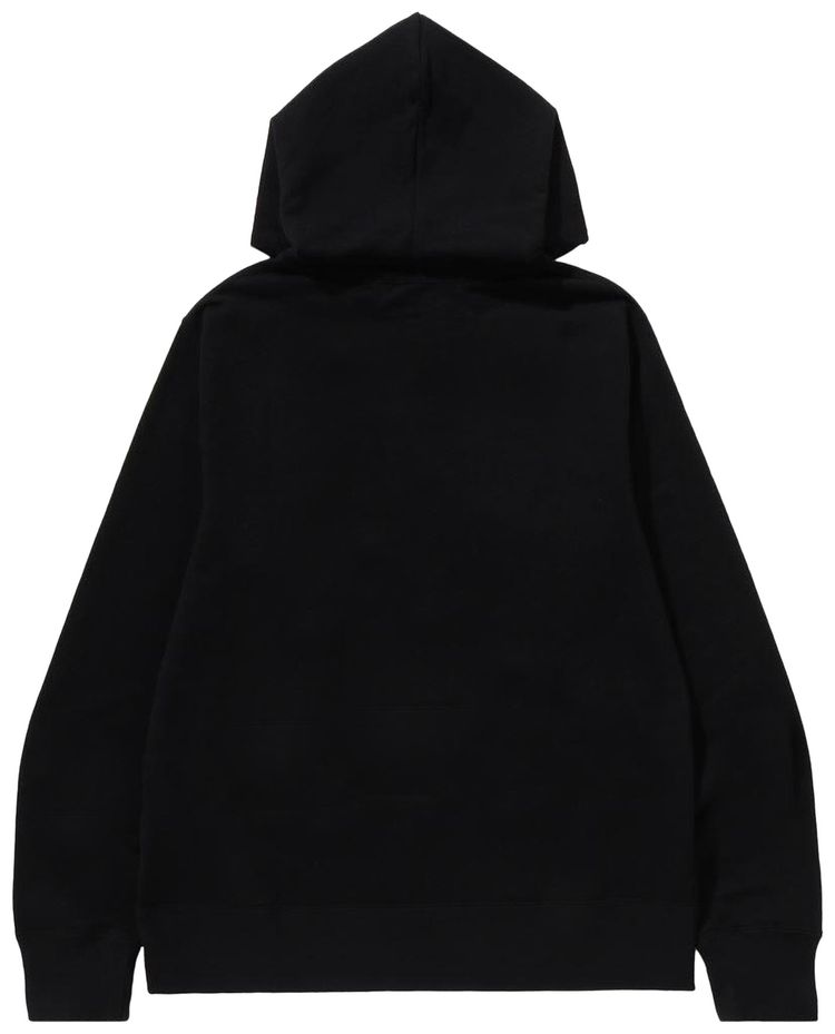 BAPE ABC Camo College Pullover Hoodie Black