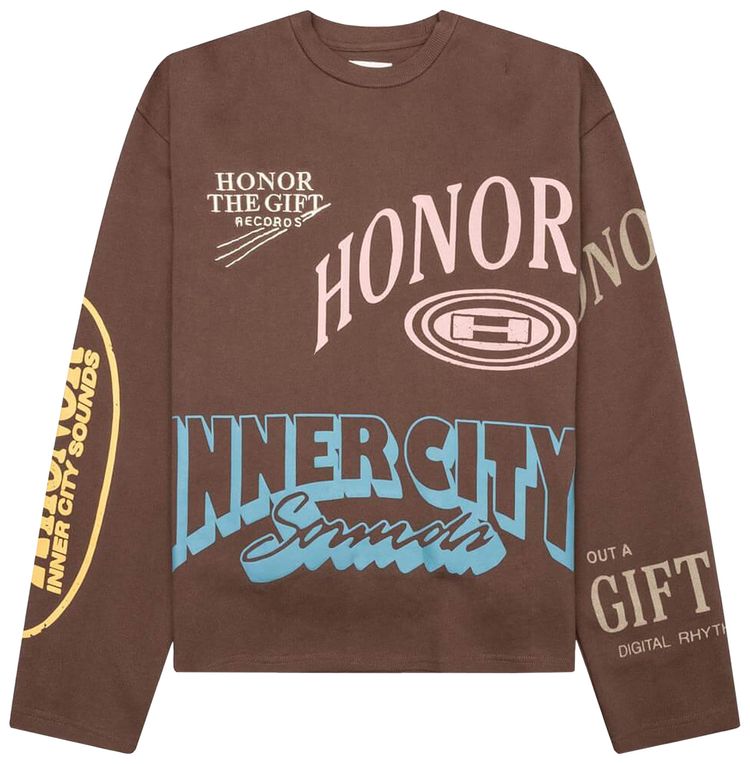 Honor The Gift Studio Crewneck 20 Brown