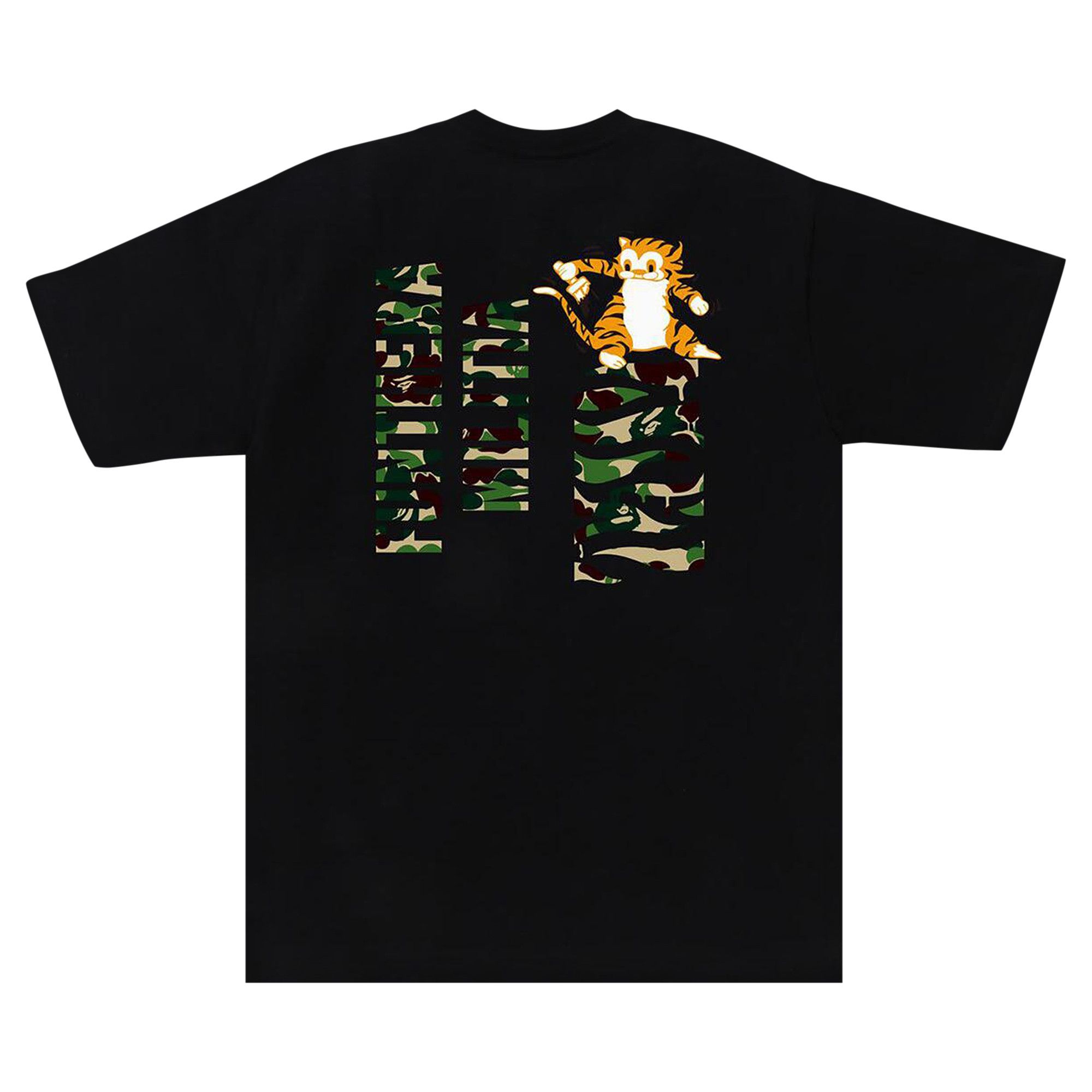 トップス A BATHING APE/ABC CAMO TIGER TEE A BATHING APE® ABC CAMO Tiger Tee | Black | FARFETCH