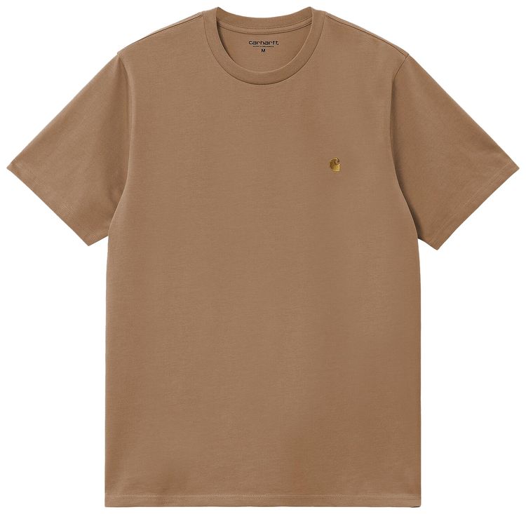 Carhartt WIP Chase T Shirt PeanutGold