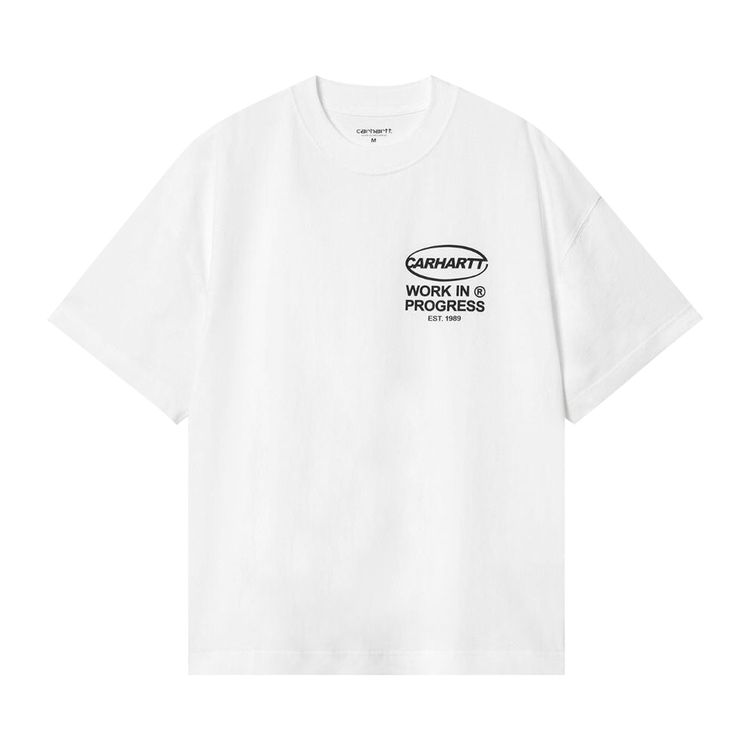 Carhartt WIP Body Of Work T Shirt WhiteBlack