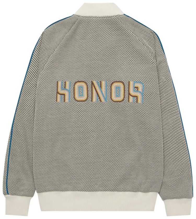 Honor The Gift Novelty Track Jacket Cream