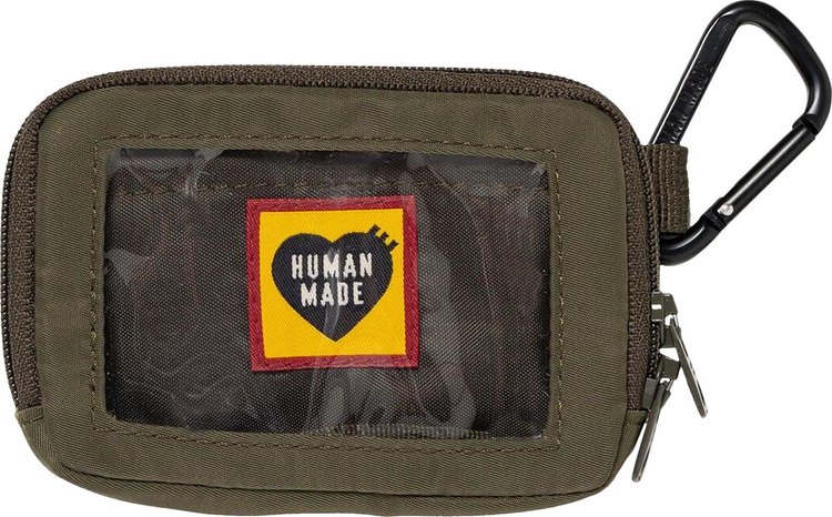 Human Made Military Card Case Olive Drab