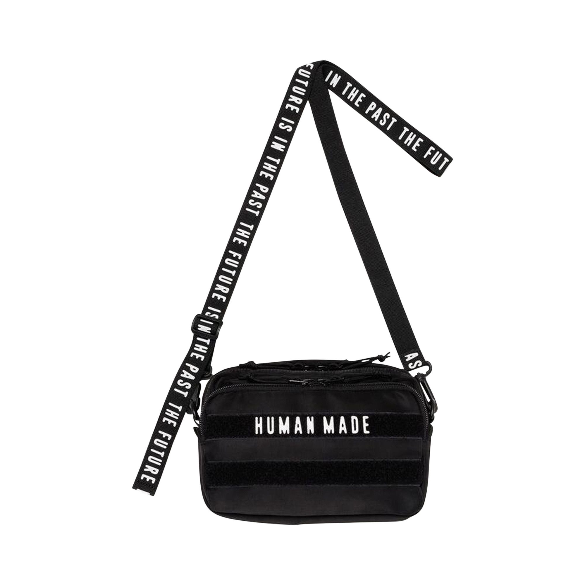 Human made military waist bag shop