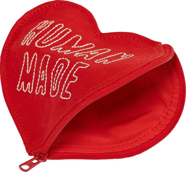 Human Made Heart Bank Pouch Red