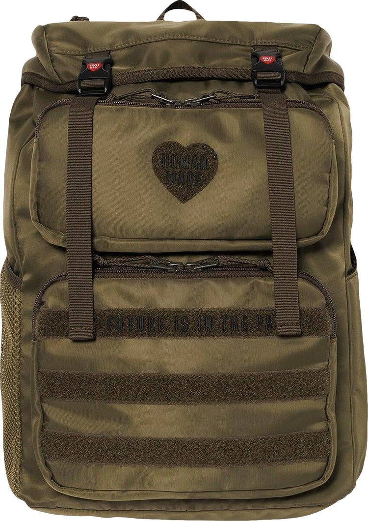 Human Made Military Backpack Olive Drab