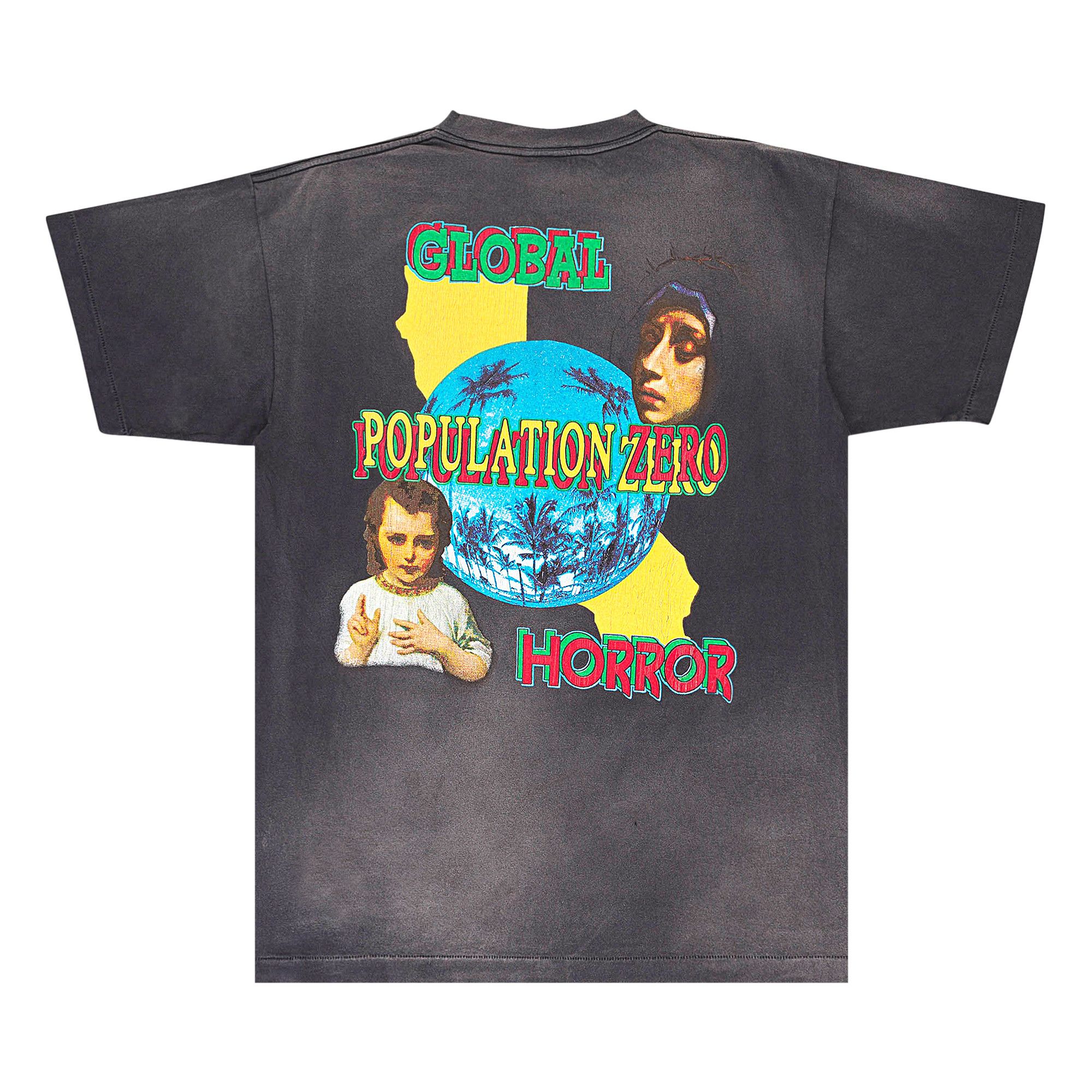 Buy SAINT Mxxxxxx On Earth Tee 'Black' - SM YS8 0000 002 | GOAT
