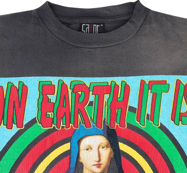 SAINT Mxxxxxx On Earth Tee Black