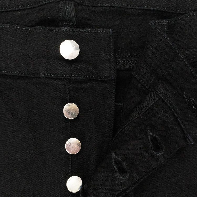 Amiri MX1 Skinny Jeans BlackSilver