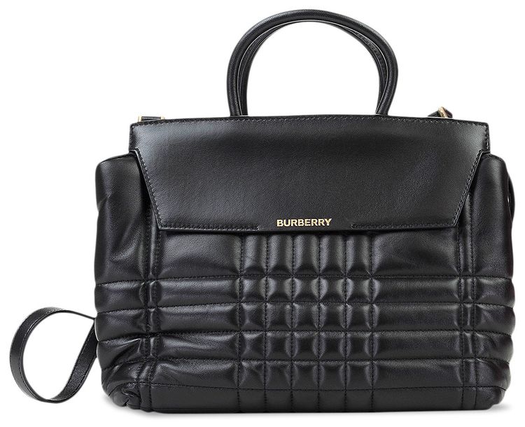 Burberry Catherine Top Handle Shoulder Bag Black