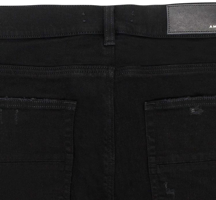 Amiri MX1 Skinny Jeans BlackSilver