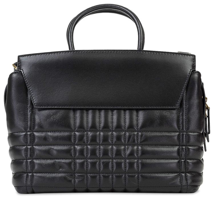 Burberry Catherine Top Handle Shoulder Bag Black