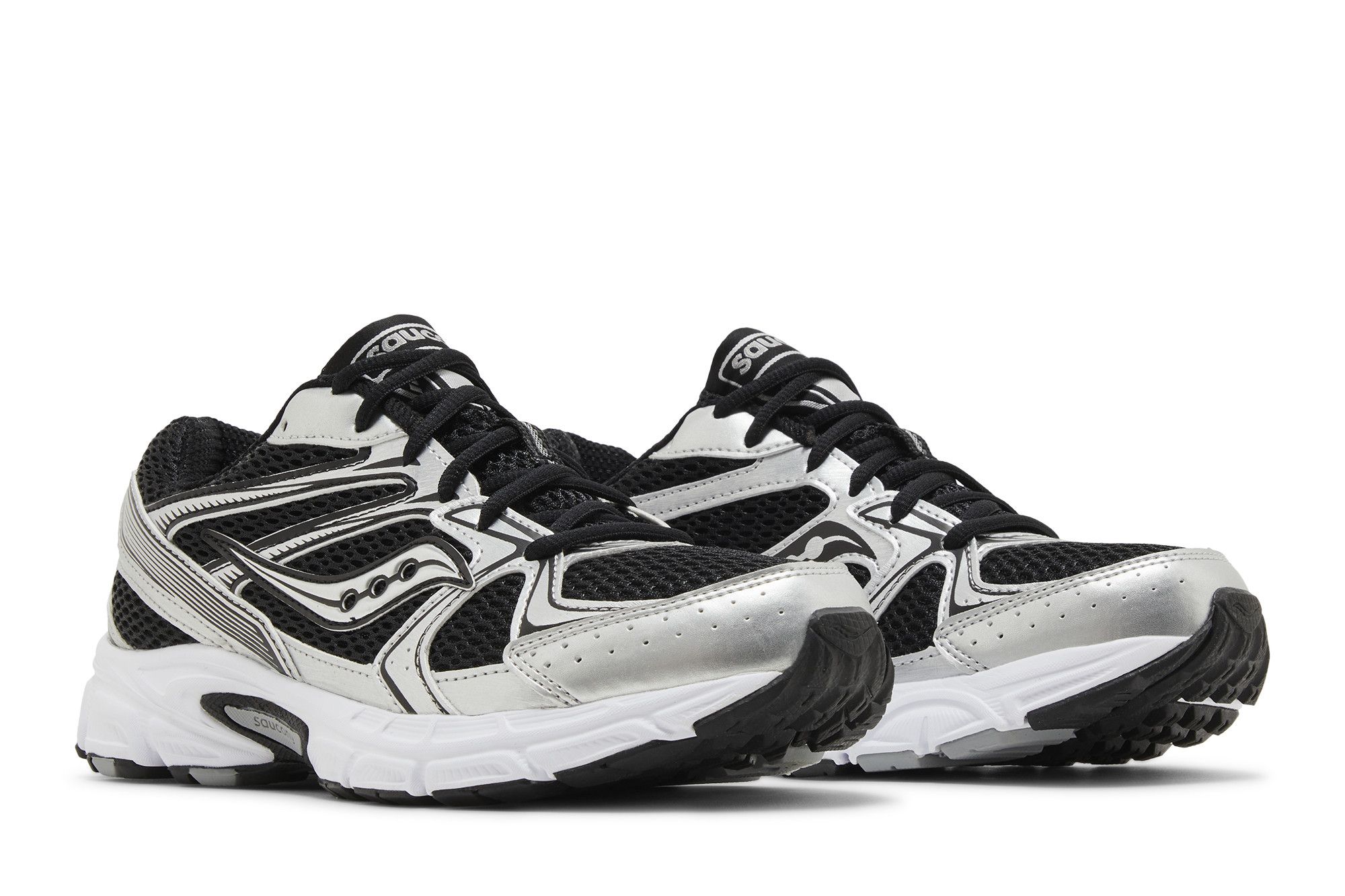 Buy Saucony Wmns Grid Ride Millennium 'Black Silver' - S60812 7 | GOAT