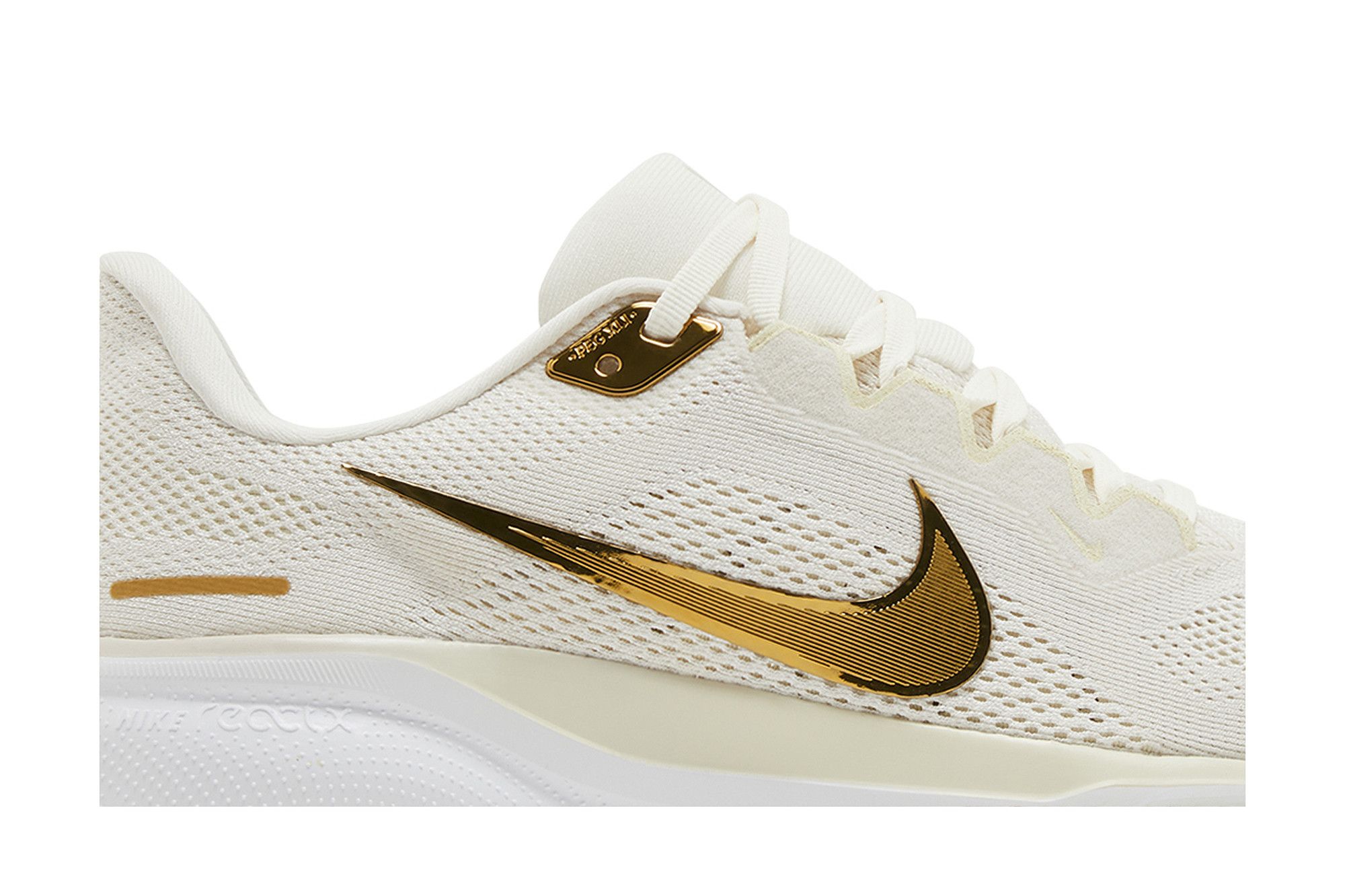 Size 10.0 Wmns Air Zoom Pegasus 41 Light Pumice Metallic Gold